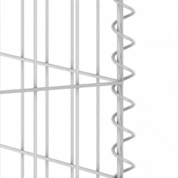 Acquista Gabbione per Bidoni in Acciaio Zincato 254x100x110 cm con riferimento GHV-151300 della ditta GARDENHOME