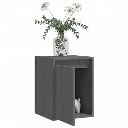 Acquista Pensili 2 pz Grigi 30x30x40 cm in Legno Massello di Pino con riferimento GHV-813480 della ditta GARDENHOME
