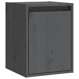 Acquista Pensili 2 pz Grigi 30x30x40 cm in Legno Massello di Pino con riferimento GHV-813480 della ditta GARDENHOME