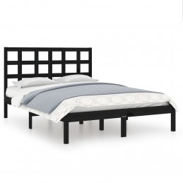 Acquista Giroletto Nero in Legno Massello 140x190 cm con riferimento GHV-3105454 della ditta GARDENHOME
