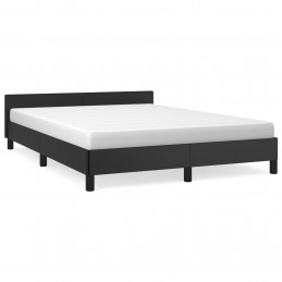 Acquista Giroletto con Testiera Nero 140x200 cm in Similpelle con riferimento GHV-347501 della ditta GARDENHOME