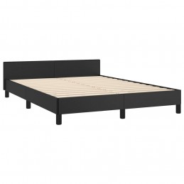 Acquista Giroletto con Testiera Nero 140x200 cm in Similpelle con riferimento GHV-347501 della ditta GARDENHOME