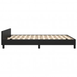 Acquista Giroletto con Testiera Nero 140x200 cm in Similpelle con riferimento GHV-347501 della ditta GARDENHOME