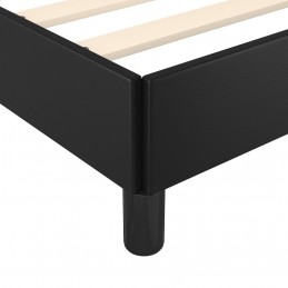 Acquista Giroletto con Testiera Nero 140x200 cm in Similpelle con riferimento GHV-347501 della ditta GARDENHOME