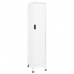 Acquista Armadietto con Serratura Bianco 38x45x180 cm in Acciaio con riferimento GHV-339772 della ditta GARDENHOME
