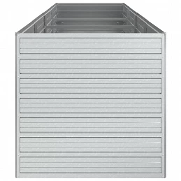 Acquista Letto Rialzato Giardino 320x80x77 cm in Acciaio Zincato Argento con riferimento GHV-316890 della ditta GARDENHOME