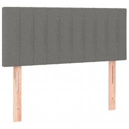 Acquista Letto a Molle Materasso e LED Grigio Scuro 100x200cm in Tessuto con riferimento GHV-3133294 della ditta GARDENHOME