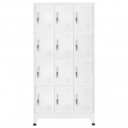 Acquista Armadietto a Chiave con 12 Scomparti 90x45x180 cm con riferimento GHV-244476 della ditta GARDENHOME