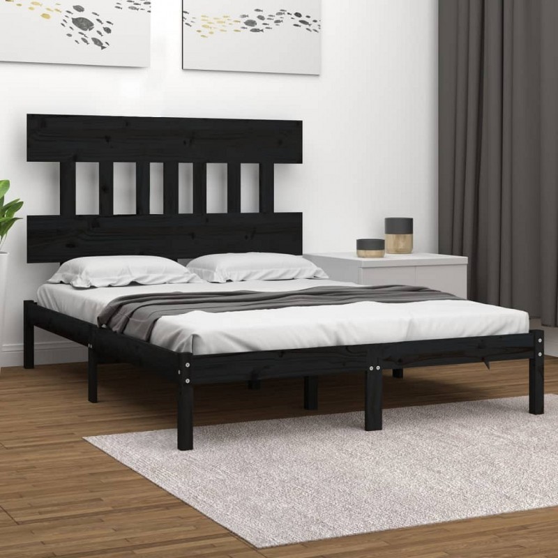 Acquista Giroletto Nero in Legno Massello 200x200 cm con riferimento GHV-3104762 della ditta GARDENHOME