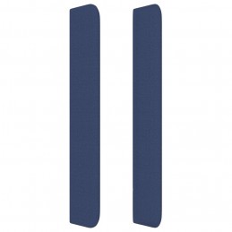 Acquista Testiera ad Orecchio Blu 203x16x118/128 cm in Tessuto con riferimento GHV-3119944 della ditta GARDENHOME