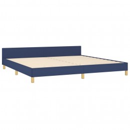 Acquista Giroletto con Testiera Blu 180x200 cm in Tessuto con riferimento GHV-3125330 della ditta GARDENHOME