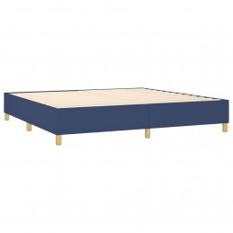 Acquista Giroletto a Molle con Materasso Blu 200x200 cm in Tessuto con riferimento GHV-3142607 della ditta GARDENHOME
