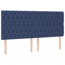 Acquista Giroletto a Molle con Materasso Blu 200x200 cm in Tessuto con riferimento GHV-3132263 della ditta GARDENHOME
