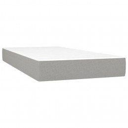 Acquista Giroletto a Molle con Materasso Grigio Chiaro 90x200 cm Tessuto con riferimento GHV-3140345 della ditta GARDENHOME