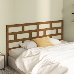 Acquista Testiera per Letto Miele 206x4x100 cm in Legno Massello di Pino con riferimento GHV-814217 della ditta GARDENHOME