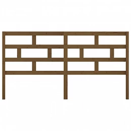Acquista Testiera per Letto Miele 206x4x100 cm in Legno Massello di Pino con riferimento GHV-814217 della ditta GARDENHOME