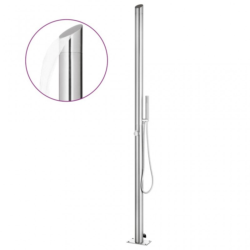 Acquista Doccia da Giardino 220 cm in Acciaio Inossidabile con riferimento GHV-315942 della ditta GARDENHOME