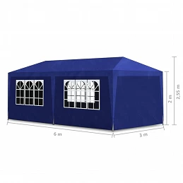 Acquista Tenda per Feste 3x6 m Blu con riferimento GHV-90337 della ditta GARDENHOME