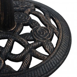 Acquista Base Ombrellone Nero e Bronzo 9 kg 40 cm in Ghisa con riferimento GHV-47865 della ditta GARDENHOME