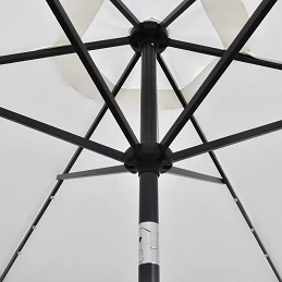 Acquista Ombrellone a sbalzo a LED 3 m Bianco Sabbia con riferimento GHV-42204 della ditta GARDENHOME
