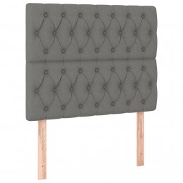Acquista Giroletto a Molle con Materasso Grigio Scuro 90x200 cm Tessuto con riferimento GHV-3128174 della ditta GARDENHOME