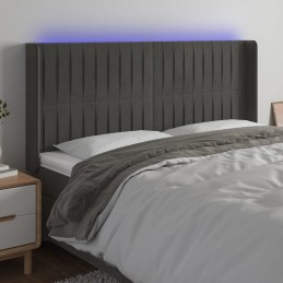 Testiera a LED Grigio Scuro...