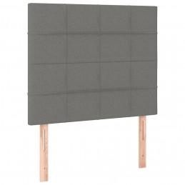 Acquista Giroletto a Molle con Materasso Grigio Scuro 80x200 cm Tessuto con riferimento GHV-3128478 della ditta GARDENHOME