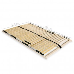 Acquista Rete a Doghe 7 Zone con 28 Doghe 100x200 cm con riferimento GHV-246446 della ditta GARDENHOME