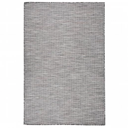 Acquista Tappeto da Esterni a Tessitura Piatta 120x170 cm Marrone e Nero con riferimento GHV-340816 della ditta GARDENHOME