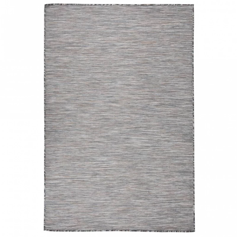 Acquista Tappeto da Esterni a Tessitura Piatta 120x170 cm Marrone e Nero con riferimento GHV-340816 della ditta GARDENHOME