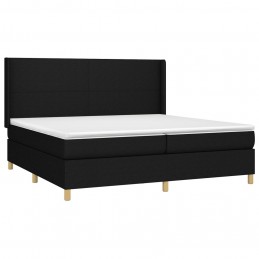 Acquista Letto a Molle Materasso e LED Nero 200x200cm in Tessuto con riferimento GHV-3138743 della ditta GARDENHOME