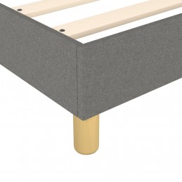 Acquista Giroletto a Molle con Materasso Grigio Scuro 90x200 cm Tessuto con riferimento GHV-3144491 della ditta GARDENHOME