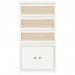 Acquista Credenza Bianca 80x35x154 cm in Legno Massello di Pino con riferimento GHV-823520 della ditta GARDENHOME