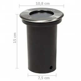 Acquista Faretto Carrabile a LED Rotondo 3 pz per Esterno con riferimento GHV-40393 della ditta GARDENHOME