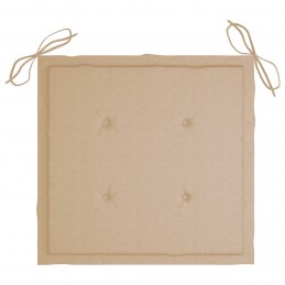 Acquista Cuscini per Sedie da Giardino 6 pz Beige 50x50x3 cm in Tessuto con riferimento GHV-314045 della ditta GARDENHOME