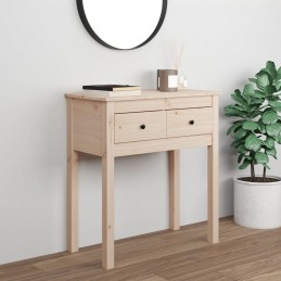 Acquista Tavolo Consolle 70x35x75 cm in Legno Massello di Pino con riferimento GHV-814609 della ditta GARDENHOME