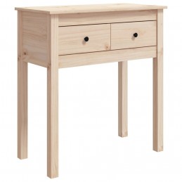 Acquista Tavolo Consolle 70x35x75 cm in Legno Massello di Pino con riferimento GHV-814609 della ditta GARDENHOME