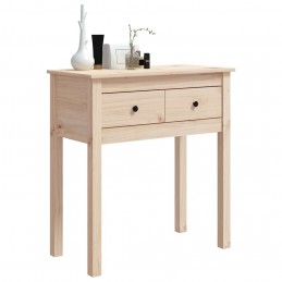 Acquista Tavolo Consolle 70x35x75 cm in Legno Massello di Pino con riferimento GHV-814609 della ditta GARDENHOME