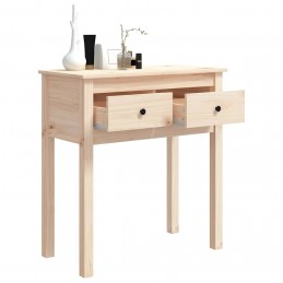 Acquista Tavolo Consolle 70x35x75 cm in Legno Massello di Pino con riferimento GHV-814609 della ditta GARDENHOME