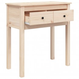 Acquista Tavolo Consolle 70x35x75 cm in Legno Massello di Pino con riferimento GHV-814609 della ditta GARDENHOME