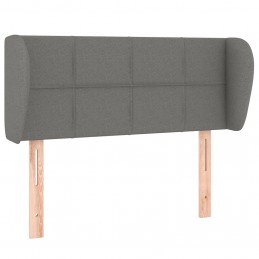 Acquista Testiera ad Orecchio Grigio Scuro 103x23x78/88 cm in Tessuto con riferimento GHV-3117135 della ditta GARDENHOME