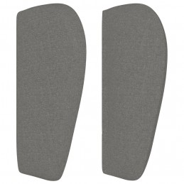 Acquista Testiera ad Orecchio Grigio Scuro 103x23x78/88 cm in Tessuto con riferimento GHV-3117135 della ditta GARDENHOME