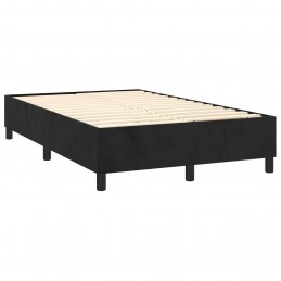 Acquista Giroletto a Molle con Materasso Nero 120x200 cm in Velluto con riferimento GHV-3143075 della ditta GARDENHOME