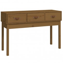 Acquista Tavolo Consolle Miele 114x40x75 cm in Legno Massello di Pino con riferimento GHV-821757 della ditta GARDENHOME
