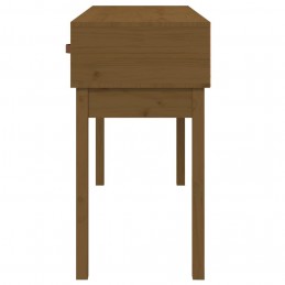 Acquista Tavolo Consolle Miele 114x40x75 cm in Legno Massello di Pino con riferimento GHV-821757 della ditta GARDENHOME