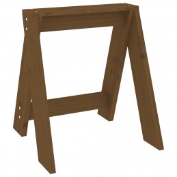 Acquista Sgabelli 2 pz Miele 40x40x45 cm in Legno Massello di Pino con riferimento GHV-823662 della ditta GARDENHOME