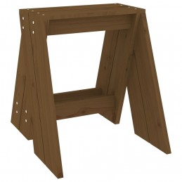 Acquista Sgabelli 2 pz Miele 40x40x45 cm in Legno Massello di Pino con riferimento GHV-823662 della ditta GARDENHOME