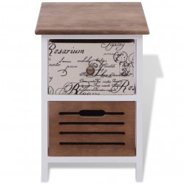 Acquista Comodini 2 Pezzi In Legno con riferimento GHV-242883 della ditta GARDENHOME