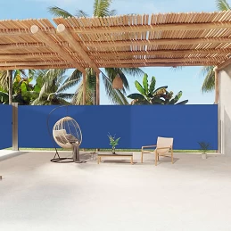 Acquista Tenda da Sole Laterale Retrattile Blu 180x1200 cm con riferimento GHV-318076 della ditta GARDENHOME