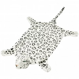 Acquista Tappeto di Peluche a Forma di Leopardo 139 cm Bianco con riferimento GHV-80171 della ditta GARDENHOME